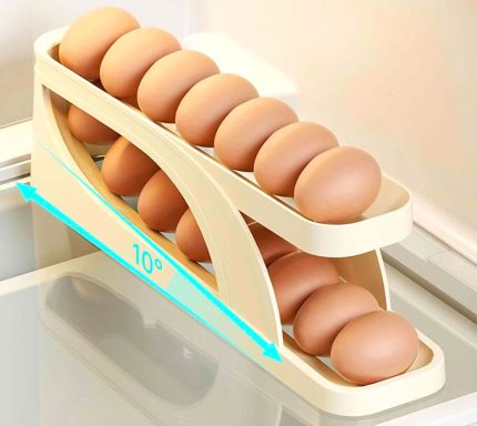 Rolling Egg Holder for Refrigerator