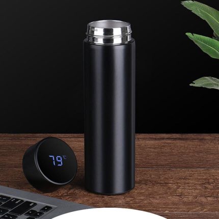 SMART Digital LED Thermal Flask with Temperature Indicator Stainless Steel