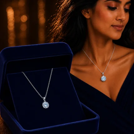 Diamond Cut Micro Incrustation Simple And Elegant Design
