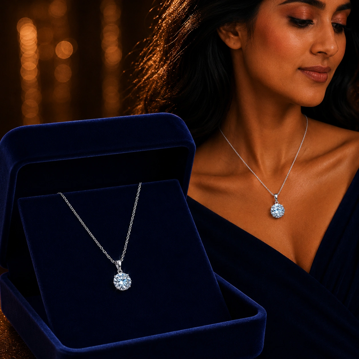 Diamond Cut Micro Incrustation Simple And Elegant Design