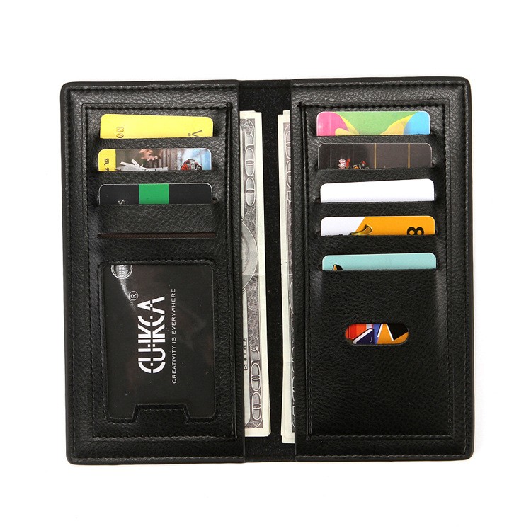 New PU Pippo Card Men's Business Wallet Long Card Pack Card Set Driving License Pack Driving License Spot