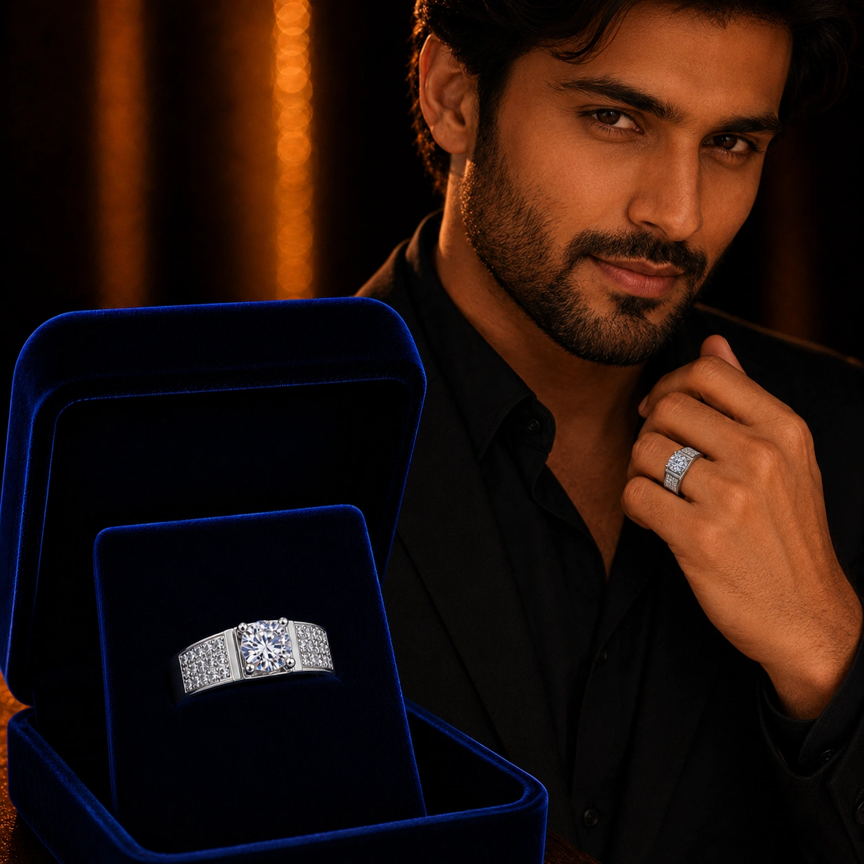 Diamond Cut New Classic Men’s Ring