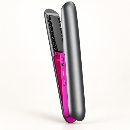 Wireless Mini Portable 2-in-1 Hair Straightener & Curler