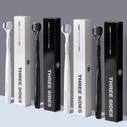 Three-Sided Full-Coverage Manual Toothbrush-2pis combo