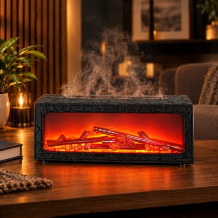 Flame Fireplace Aroma Diffuser & Humidifier